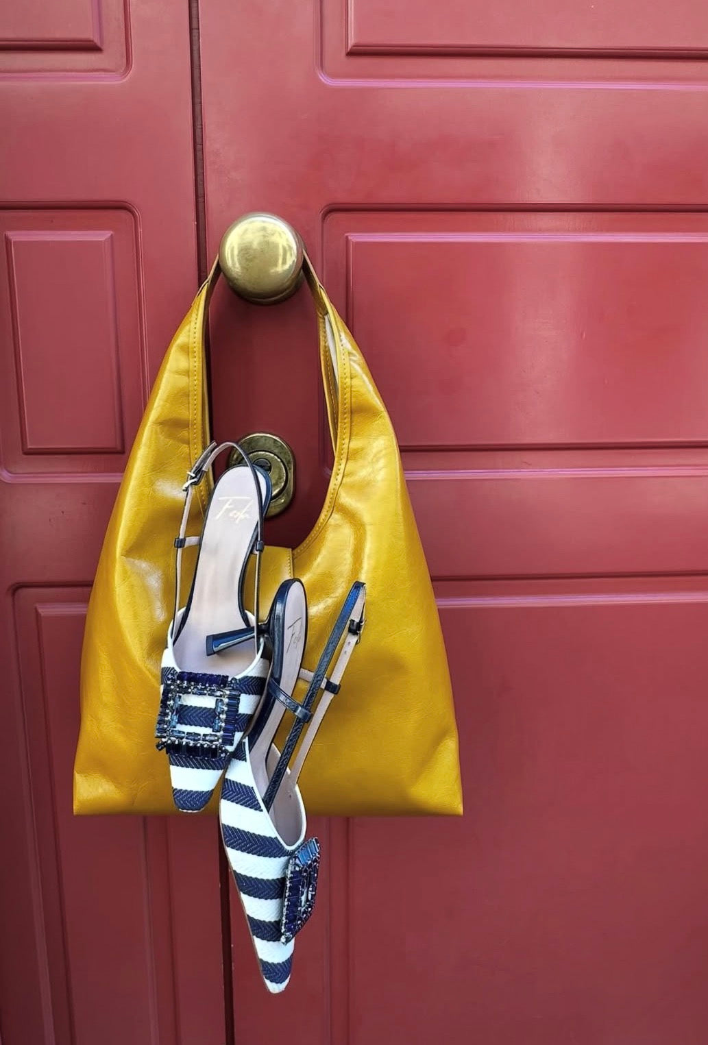 Sling back righe